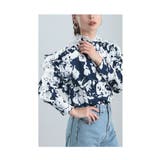 パンチングレース流れる花シルエットブラウストップス レディース ファッション | Sawa a la mode | 詳細画像11 