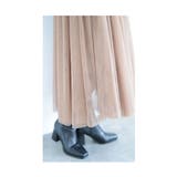 ふわり靡くチュールが可愛い切替プリーツスカート レディース ファッション | Sawa a la mode | 詳細画像8