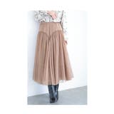 ふわり靡くチュールが可愛い切替プリーツスカート レディース ファッション | Sawa a la mode | 詳細画像10
