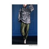 モノトーンで着映えるゼブラ柄ニット レディース ファッション | Sawa a la mode | 詳細画像15