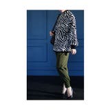 モノトーンで着映えるゼブラ柄ニット レディース ファッション | Sawa a la mode | 詳細画像17