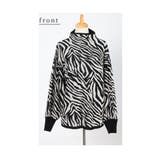 モノトーンで着映えるゼブラ柄ニット レディース ファッション | Sawa a la mode | 詳細画像19
