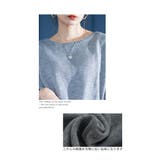 華奢見えが叶うドルマンスリーブニット レディース ファッション | Sawa a la mode | 詳細画像16