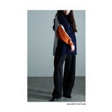 たちまち洒落感ブロック配色タートルニット レディース ファッション | Sawa a la mode | 詳細画像11