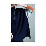 たちまち洒落感ブロック配色タートルニット レディース ファッション | Sawa a la mode | 詳細画像12