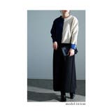 スパイス加えるパレット配色ニットブルゾン レディース ファッション | Sawa a la mode | 詳細画像8