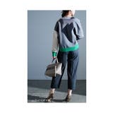 スパイス加えるパレット配色ニットブルゾン レディース ファッション | Sawa a la mode | 詳細画像11