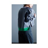 スパイス加えるパレット配色ニットブルゾン レディース ファッション | Sawa a la mode | 詳細画像19