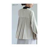 後ろ姿が上品に映えるバックプリーツ切り替えブルゾン レディース ファッション | Sawa a la mode | 詳細画像7