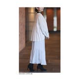 後ろ姿が上品に映えるバックプリーツ切り替えブルゾン レディース ファッション | Sawa a la mode | 詳細画像10