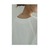 目を惹くふんわり袖の異素材ドッキングトップス レディース ファッション | Sawa a la mode | 詳細画像8