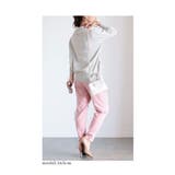 綺麗めリラクシーなカシュクールネック綿ニットトップス レディース ファッション | Sawa a la mode | 詳細画像15