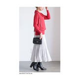 綺麗めリラクシーなカシュクールネック綿ニットトップス レディース ファッション | Sawa a la mode | 詳細画像18