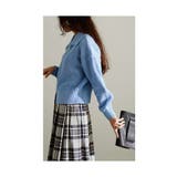 シンプルを今っぽくするジップアップニット レディース ファッション | Sawa a la mode | 詳細画像8