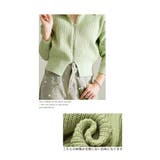 シンプルを今っぽくするジップアップニット レディース ファッション | Sawa a la mode | 詳細画像10