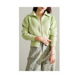 シンプルを今っぽくするジップアップニット レディース ファッション | Sawa a la mode | 詳細画像14