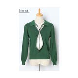 綺麗めにまとめるスカーフ付きニットトップス レディース ファッション | Sawa a la mode | 詳細画像20