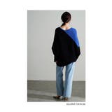 ワザあり着痩せテク配色ドルマンリブニット レディース ファッション | Sawa a la mode | 詳細画像10