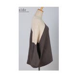 ワザあり着痩せテク配色ドルマンリブニット レディース ファッション | Sawa a la mode | 詳細画像21