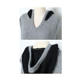 ケーブル編みで旬顔にフーディニットワンピース レディース ファッション | Sawa a la mode | 詳細画像23 