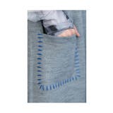 配色ステッチでこなれるニットチュニックベスト レディース ファッション | Sawa a la mode | 詳細画像19