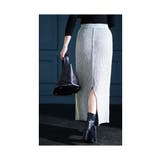 ネオンのスパイスが今っぽいリブニットスカート レディース ファッション | Sawa a la mode | 詳細画像15