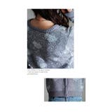 乙女心を鷲掴むラメハート柄カーディガン レディース ファッション | Sawa a la mode | 詳細画像12 