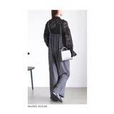 浮き上がる花シルエットのシアーシャツブラウス レディース ファッション | Sawa a la mode | 詳細画像18