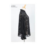 浮き上がる花シルエットのシアーシャツブラウス レディース ファッション | Sawa a la mode | 詳細画像21