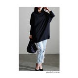 キレの良いモード感オフタートルカットソー レディース ファッション | Sawa a la mode | 詳細画像16