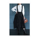 重ねれば個性が光るシフォンサロペットスカート レディース ファッション | Sawa a la mode | 詳細画像9