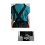 重ねれば個性が光るシフォンサロペットスカート レディース ファッション | Sawa a la mode | 詳細画像12