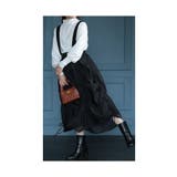 重ねれば個性が光るシフォンサロペットスカート レディース ファッション | Sawa a la mode | 詳細画像13