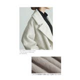 都会的な着こなしでサマになるシャギーミドルコート レディース ファッション | Sawa a la mode | 詳細画像4 