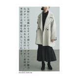 都会的な着こなしでサマになるシャギーミドルコート レディース ファッション | Sawa a la mode | 詳細画像6 