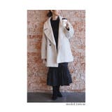 都会的な着こなしでサマになるシャギーミドルコート レディース ファッション | Sawa a la mode | 詳細画像8 
