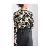美しい花画シルエットの重ねても着れるチュールトップス レディース ファッション | Sawa a la mode | 詳細画像11