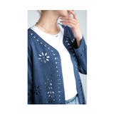 しっとり華やぐエレガントなスウェード調ジャケット レディース ファッション | Sawa a la mode | 詳細画像8
