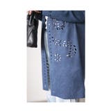 しっとり華やぐエレガントなスウェード調ジャケット レディース ファッション | Sawa a la mode | 詳細画像9