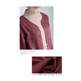 しっとり華やぐエレガントなスウェード調ジャケット レディース ファッション | Sawa a la mode | 詳細画像12