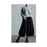 大人の垢抜けが叶うコクーン変形ワイドパンツ レディース ファッション | Sawa a la mode | 詳細画像18