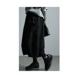 大人の垢抜けが叶うコクーン変形ワイドパンツ レディース ファッション | Sawa a la mode | 詳細画像19