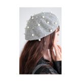 リッチに艶めく上品なパール付きベレー帽 レディース ファッション | Sawa a la mode | 詳細画像15 
