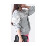 胸元に浮き咲く花レースプルオーバートップス レディース ファッション | Sawa a la mode | 詳細画像14