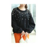 夜空に輝く星空のようなパールデコレーショントップス レディース ファッション | Sawa a la mode | 詳細画像14