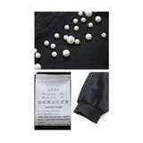 夜空に輝く星空のようなパールデコレーショントップス レディース ファッション | Sawa a la mode | 詳細画像24