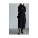 コンシャスに大人映えスリットニットワンピース レディース ファッション | Sawa a la mode | 詳細画像14