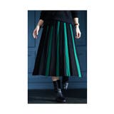 レトロに揺れるストライプ柄Aラインニットスカート レディース ファッション | Sawa a la mode | 詳細画像7