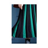 レトロに揺れるストライプ柄Aラインニットスカート レディース ファッション | Sawa a la mode | 詳細画像9