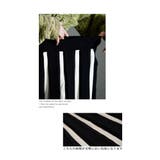 レトロに揺れるストライプ柄Aラインニットスカート レディース ファッション | Sawa a la mode | 詳細画像12
